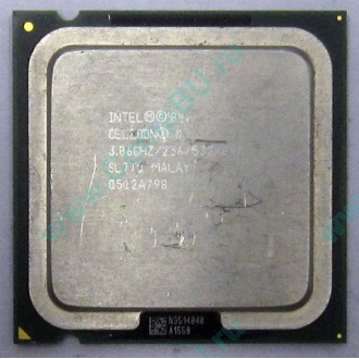 Процессор Intel Celeron D 345J (3.06GHz /256kb /533MHz) SL7TQ s.775 (Тула)