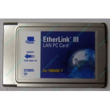 Сетевая карта 3COM Etherlink III 3C589D-TP (PCMCIA) без LAN кабеля (без хвоста) - Тула